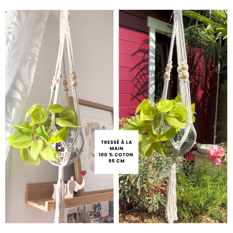 Suspension macramé